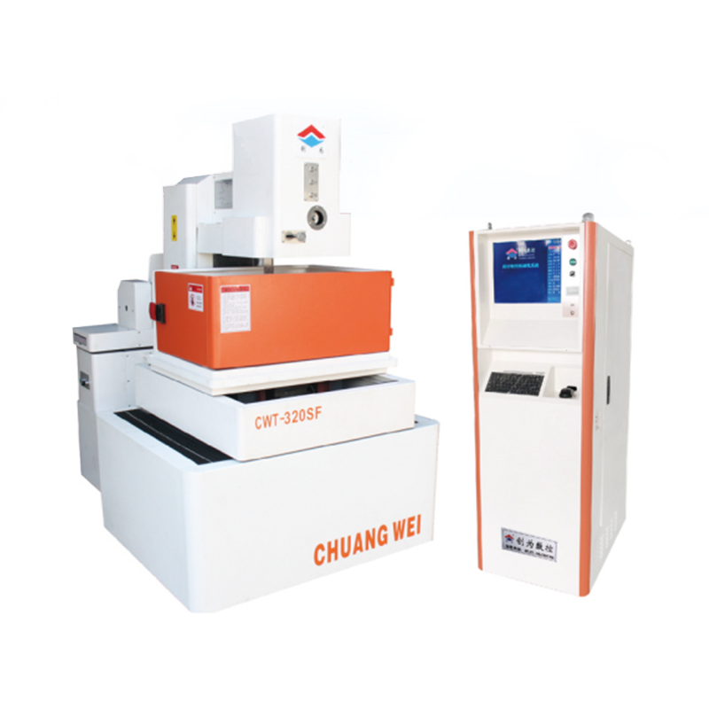 DK7732 T Tipi Servo Yüksek Yük Kapasiteli CNC Tel EDM Orta Hızlı Kesme Makinesi