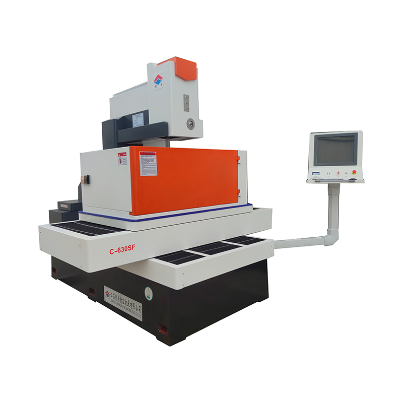 DK7763 （± 12 °） Yüksek Uyarlanabilirlik 3D İşleme Servo CNC Tel EDM Orta Hızlı Kesme Makinesi Entegre Ünitesi